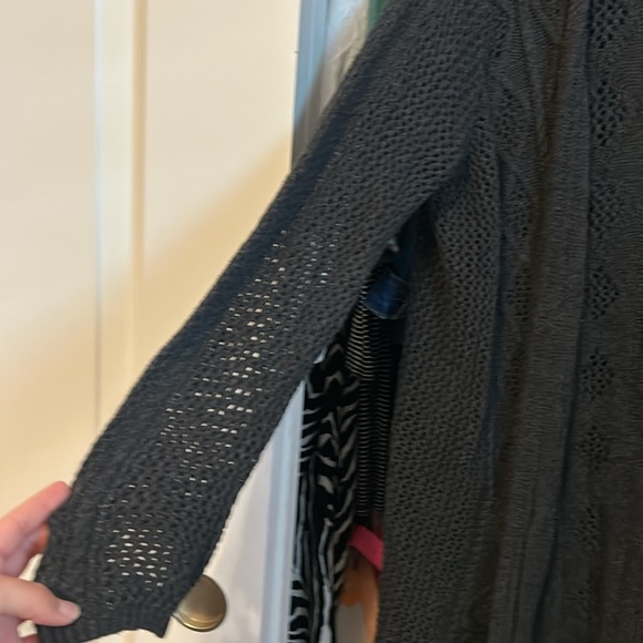 Grey Forever 21 Knit Cardigan - Picture 3 of 8